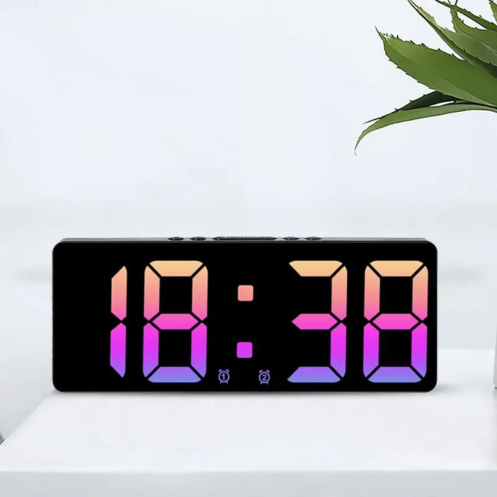TalkTime | Voice-Controlled LED Clock for a Silent Night