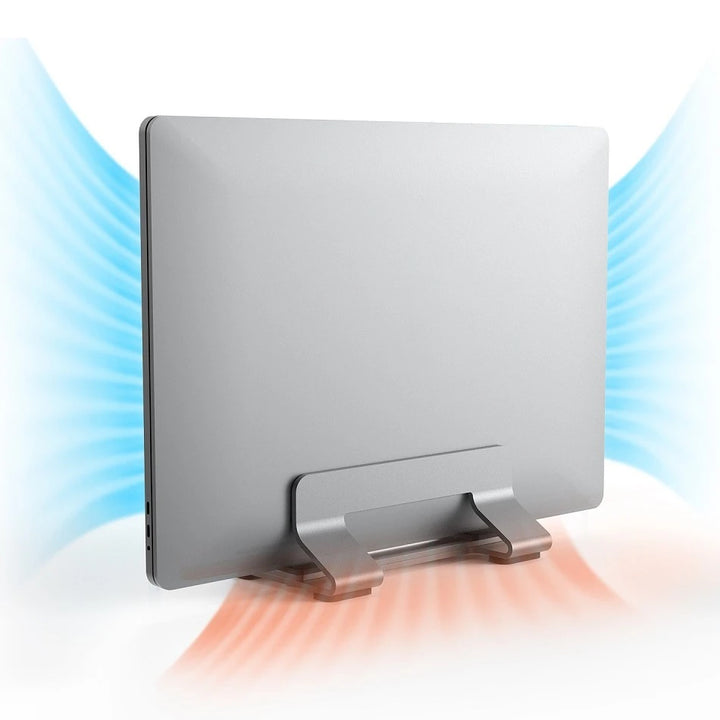 CLEVLO | Vertical Aluminum Laptop Stand (Single & Dual)