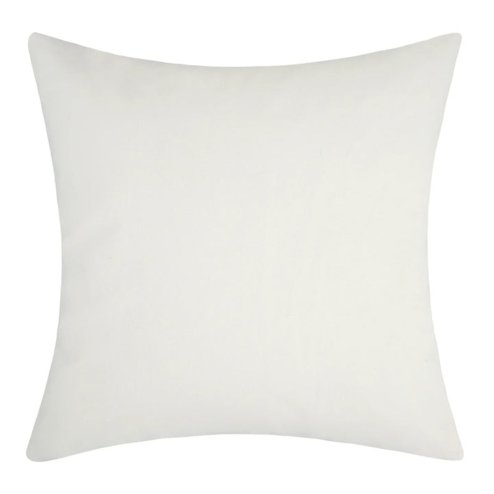 BohoBlend | Elegant Beige Cushion with Geometric Design