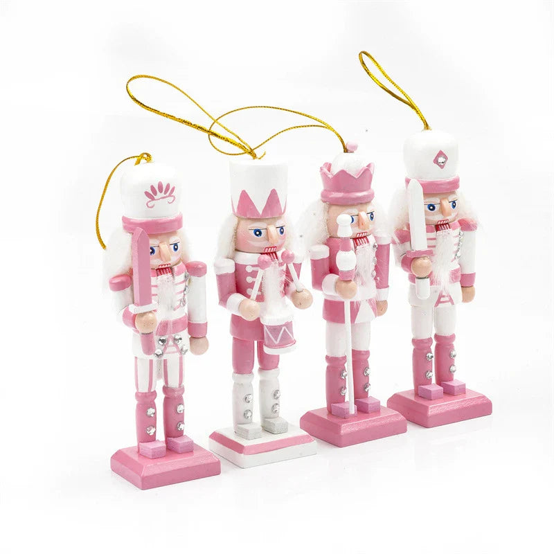 ChicWalnuts | Cartoon Style Nutcrackers in Pink