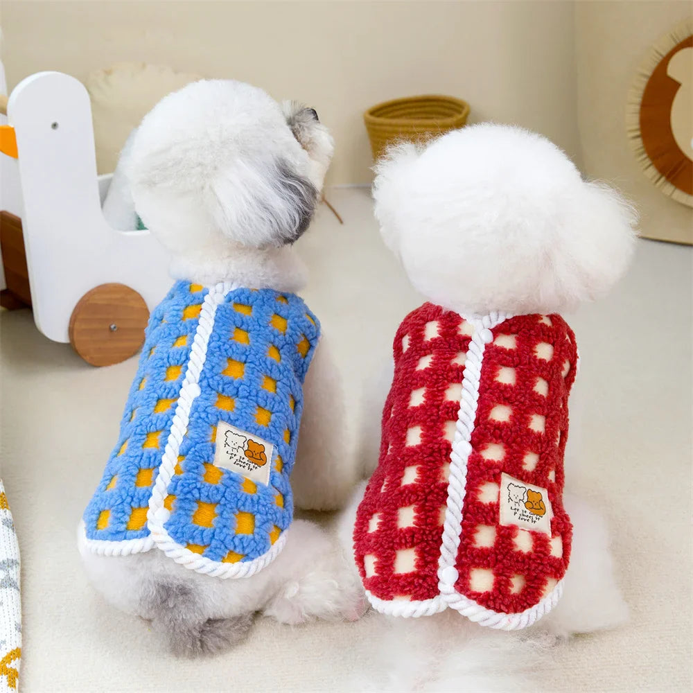 FrostyTail | Warm Fleece Jacket for French Bulldog and Chihuahua