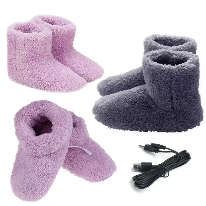 WarmNestLuxe | Heated Slippers