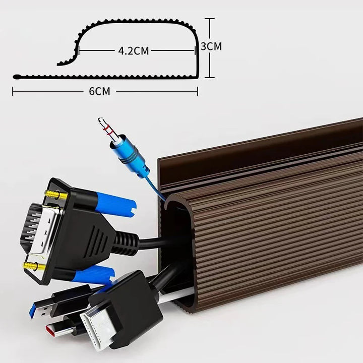 CLEVLO | Channel Cable Organizer