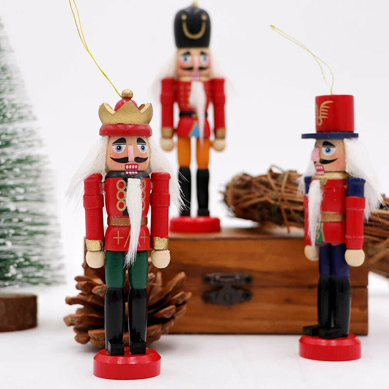 WoodBeauty | Set of 6 Mini Nutcracker Ornaments