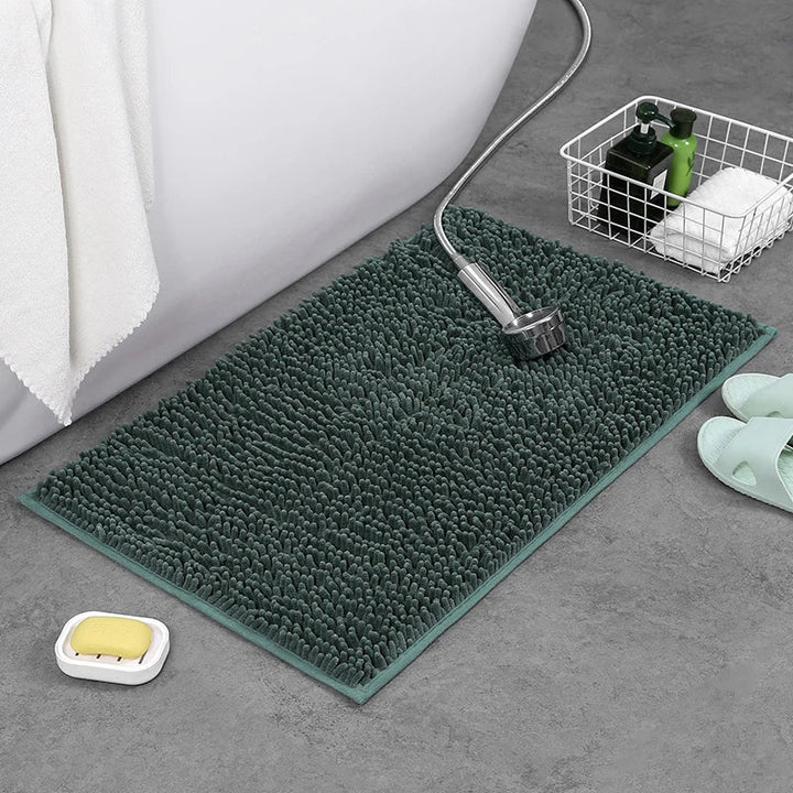 FluffyComfort | Chenille Rectangular Bath Mat