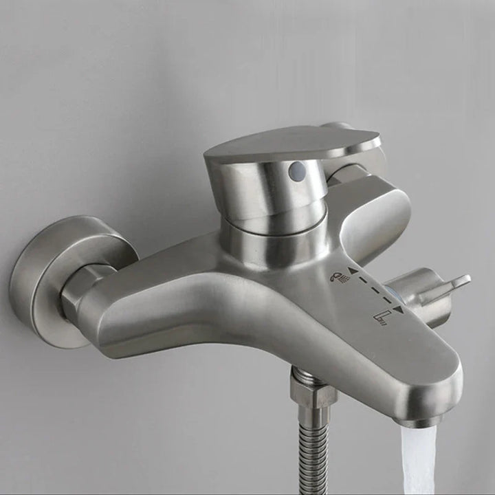 LuxMix | Stainless Steel Bath Faucet Set