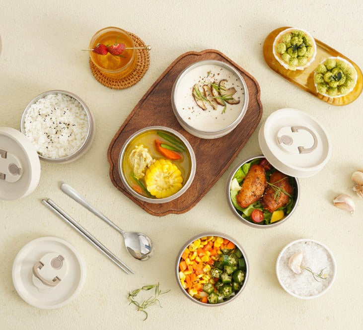 CoolPack | Insulated Lunchbox Set for Travel and Work