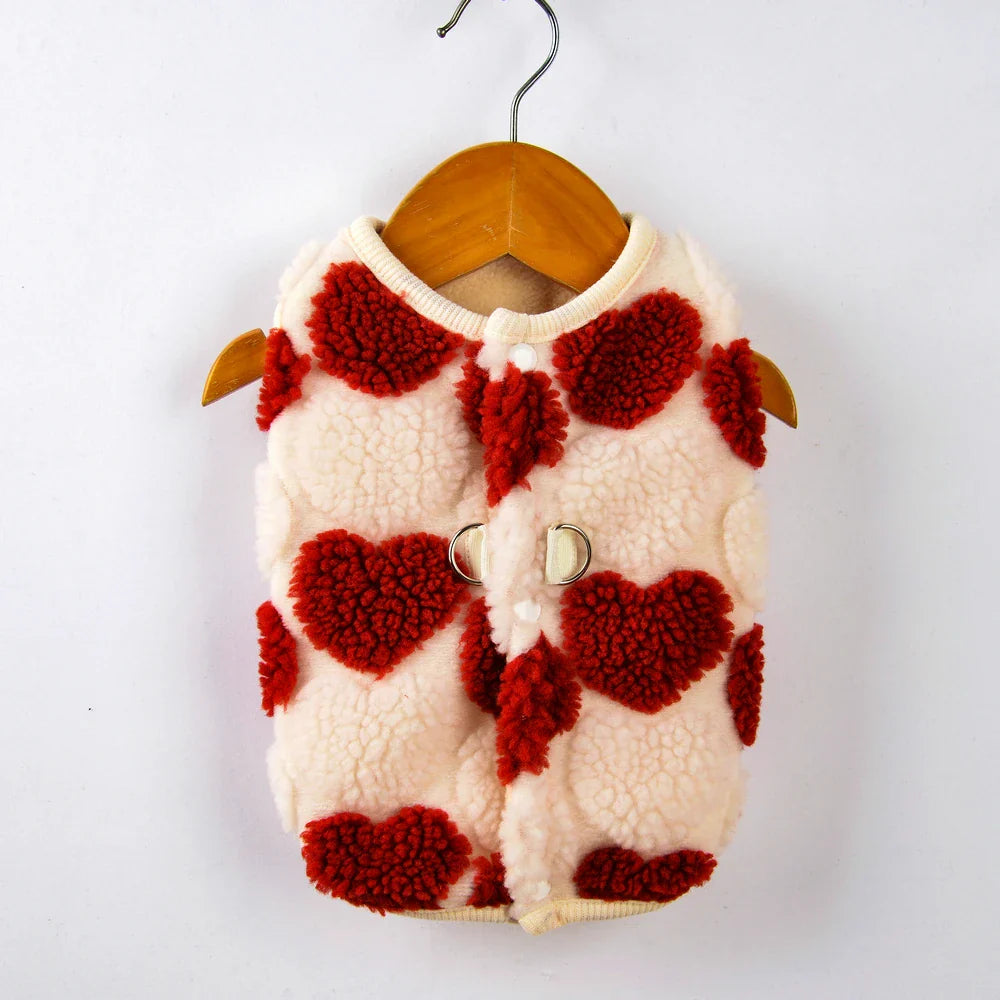 FrostyTail | Warm Fleece Jacket for French Bulldog and Chihuahua