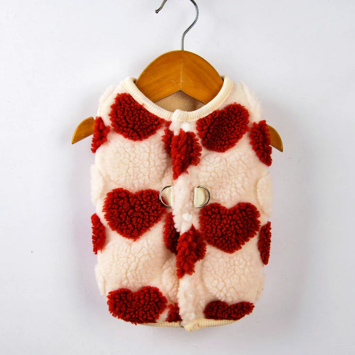 FrostyTail | Warm Fleece Jacket for French Bulldog and Chihuahua