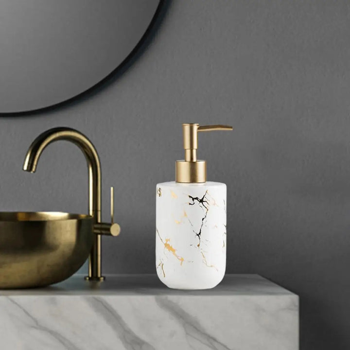 MarblePress | Ceramic Soap Dispenser