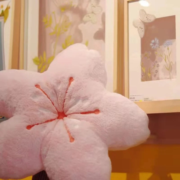 CherryBloom | Pink Blossom Floor Cushion
