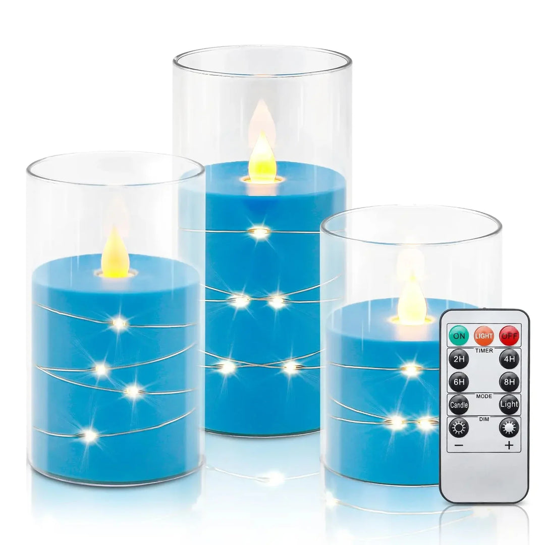 FlameMagic | 3D Flickering LED Candles for Halloween