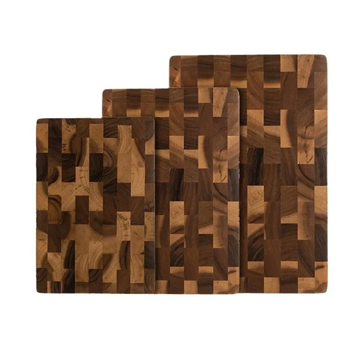 AcaciaPlus | Double-Sided Cutting Board with Drainage System