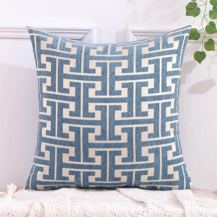 RusticWeave | Striped Cushion Cover for the Sofa