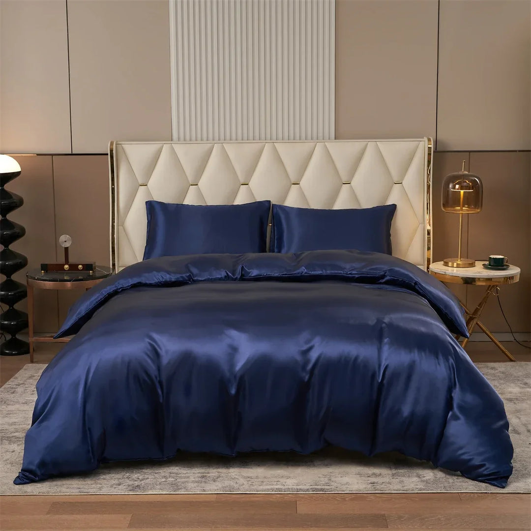 SoftEssence | Satin Duvet Cover Set for Luxury Bedding