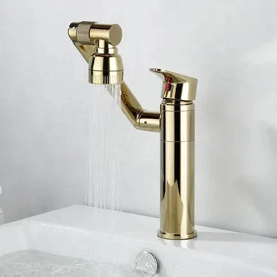 LuxeFlow | Gold Sink Mixer Tap