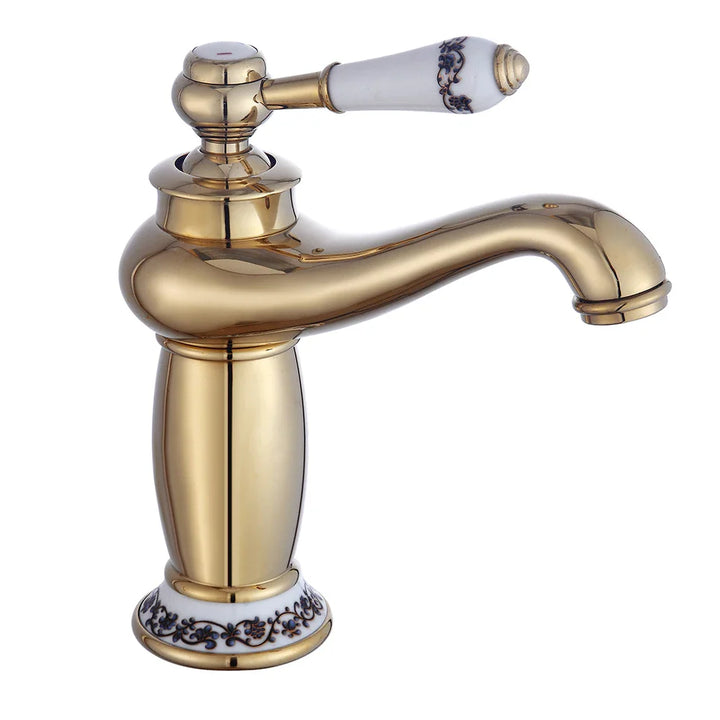 AntiqueGold | Single Handle Basin Mixer