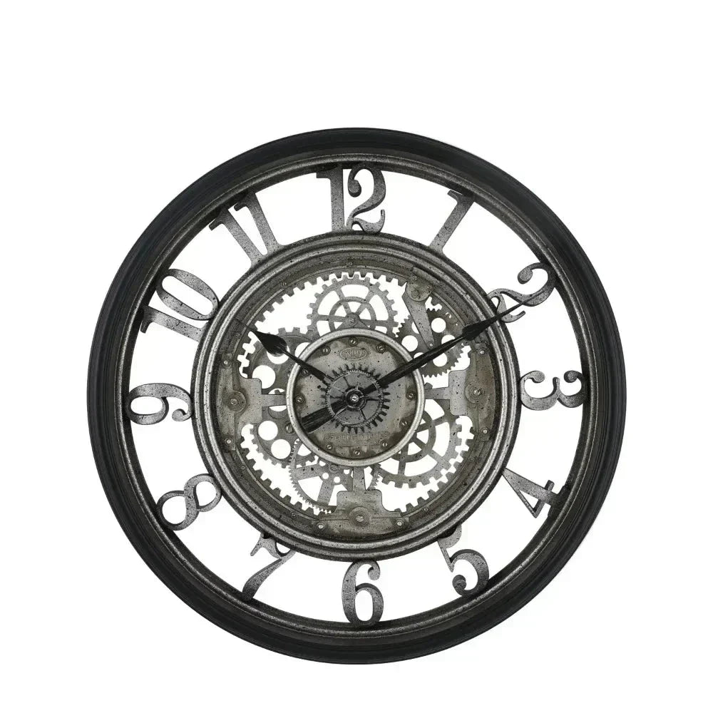 RusticTime | Metal Wall Clock with Arabic Numbers