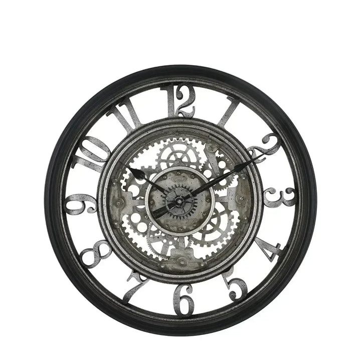 RusticTime | Metal Wall Clock with Arabic Numbers
