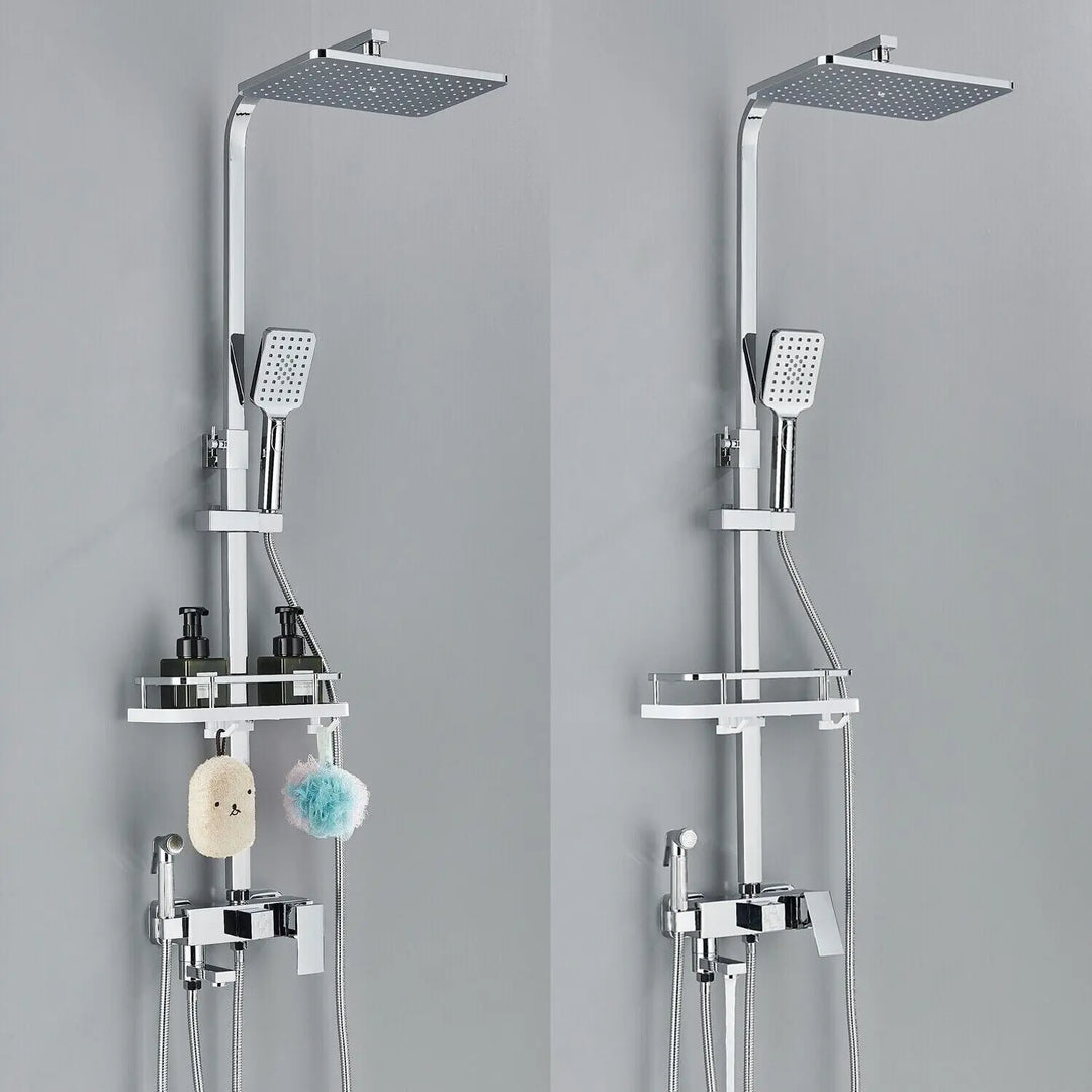 RainFlow | Brass Shower Faucet Set