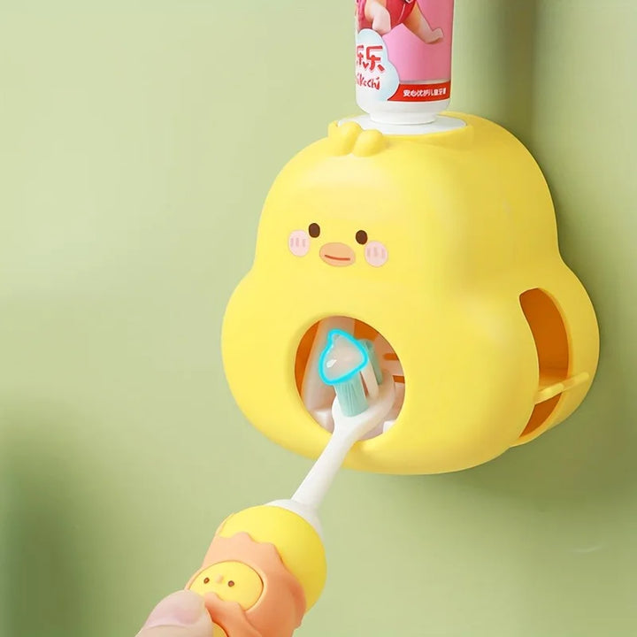 QuackClean | Fun Toothpaste Dispenser for Kids