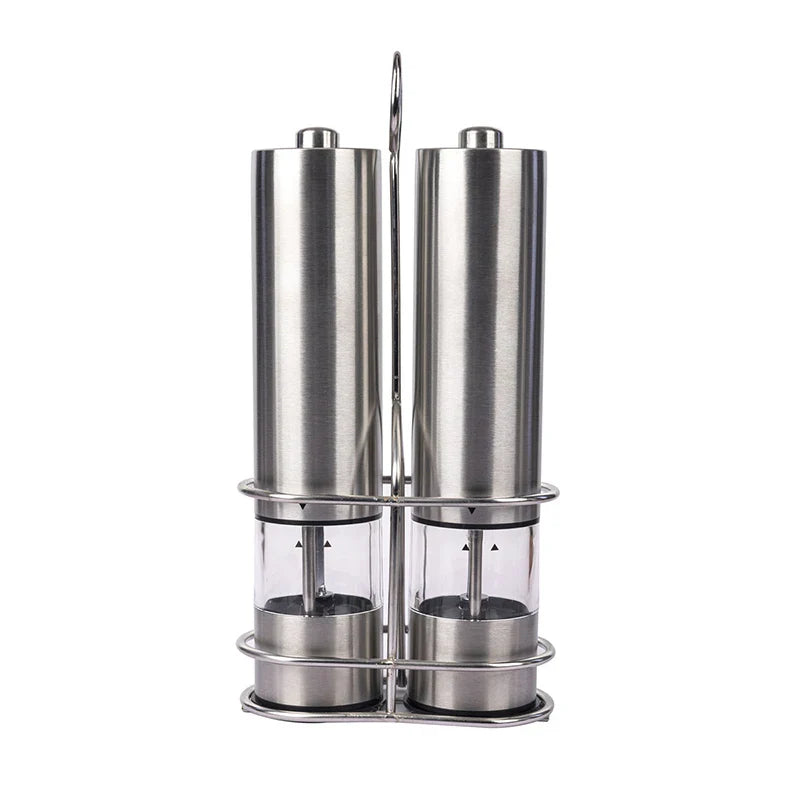 SpiceMaster | Luxury Electric Pepper and Salt Mill Set with LED Lighting