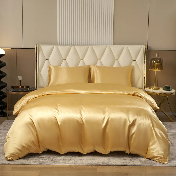 SoftEssence | Satin Duvet Cover Set for Luxury Bedding