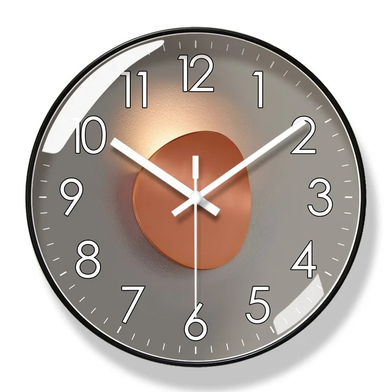 SilenceLux | Luxury Round Wall Clock
