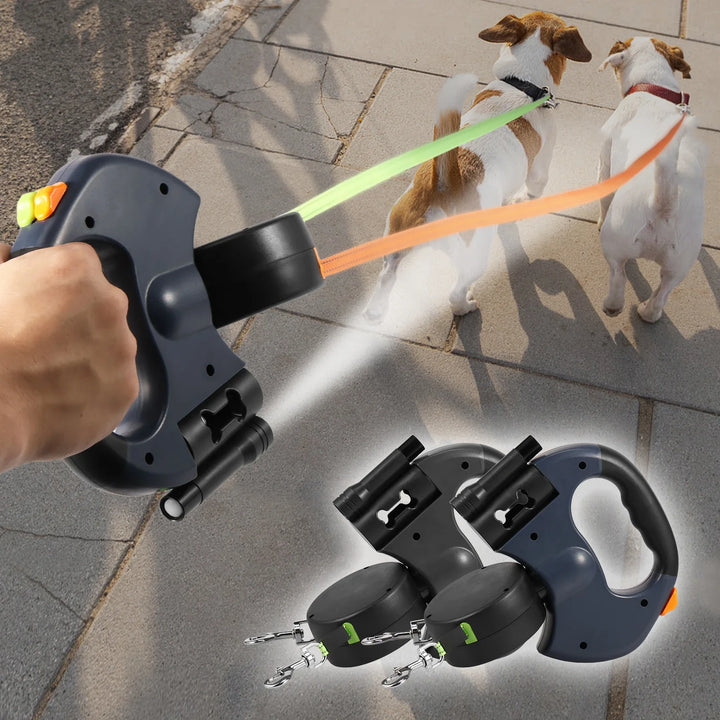 SafesWalk | Reflective Dog Leash with Compartment