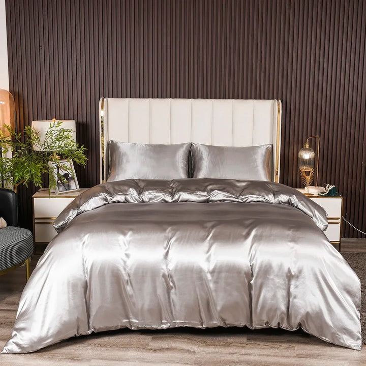 SoftEssence | Satin Duvet Cover Set for Luxury Bedding