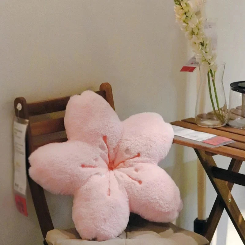 CherryBloom | Pink Blossom Floor Cushion