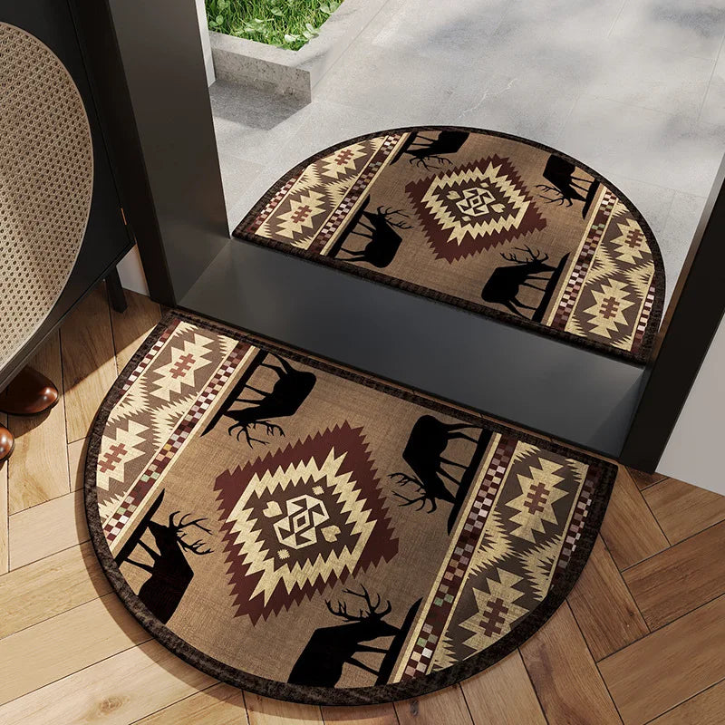 RetroCharm | High-Quality Half-Round Doormat