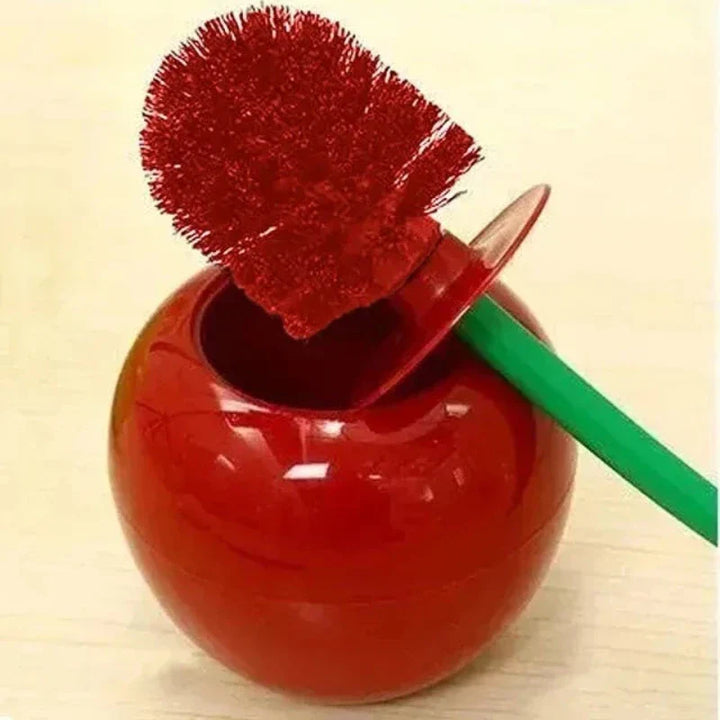 CherryClean | Toilet Brush in the Shape of a Cherry