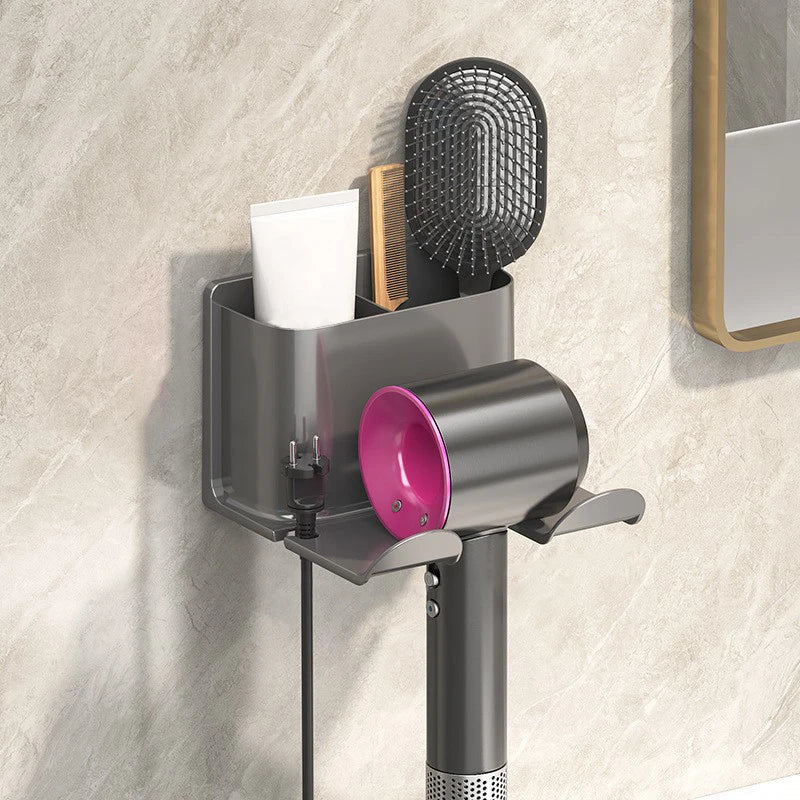 StyleShelf | Wall-Mounted Hair Dryer Holder