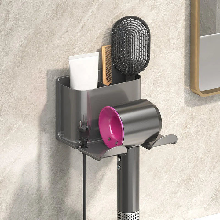 StyleShelf | Wall-Mounted Hair Dryer Holder