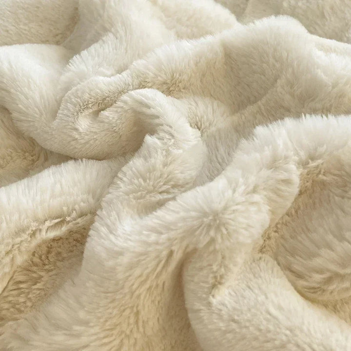 CozyFur | Plush Faux Rabbit Fur Bedding