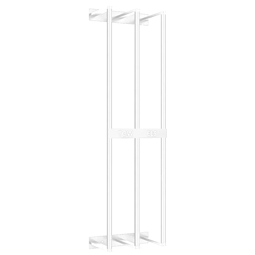 TowelHolder - Space-Saving Towel Holder for a Tidy Bathroom - Compact and Stylish Towel Storage