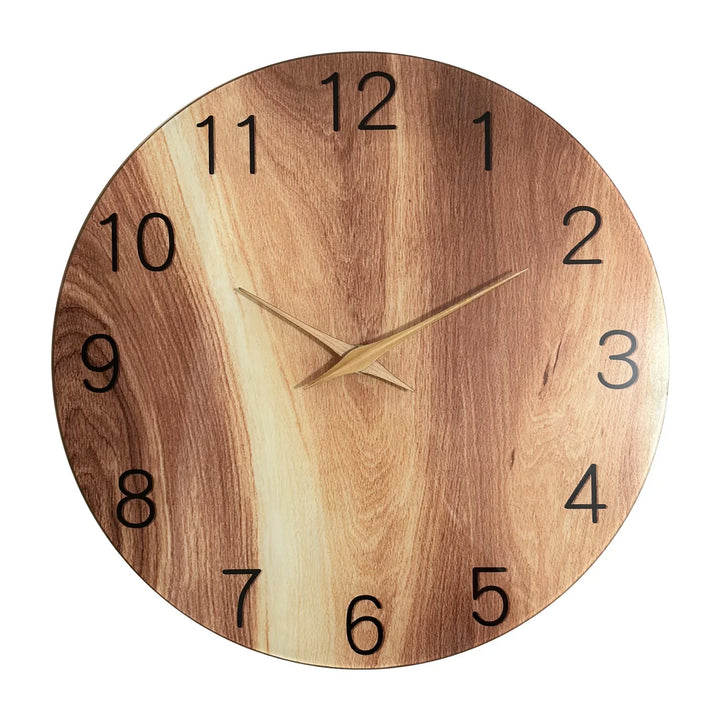 RusticCharm | Silent Wall Clock for the Living Room