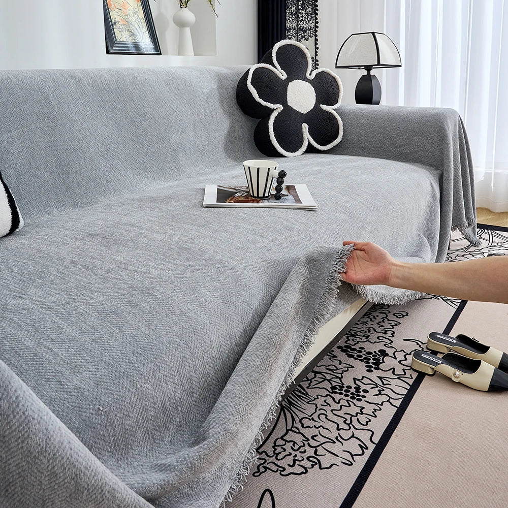 SimpleElegance | Chenille Sofa Throw