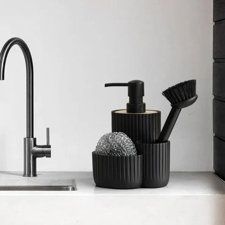 PleaTease – Soap Dispenser & Sponge Holder for Efficient Cleaning