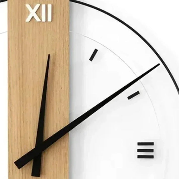 SilentElegance | Luxury Wooden Wall Clock