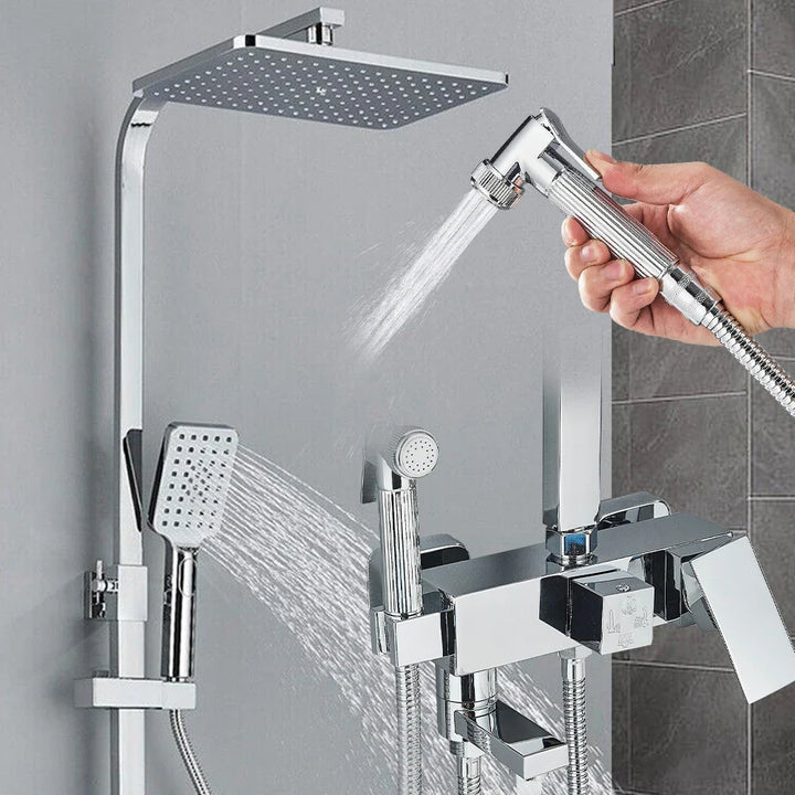 RainFlow | Brass Shower Faucet Set