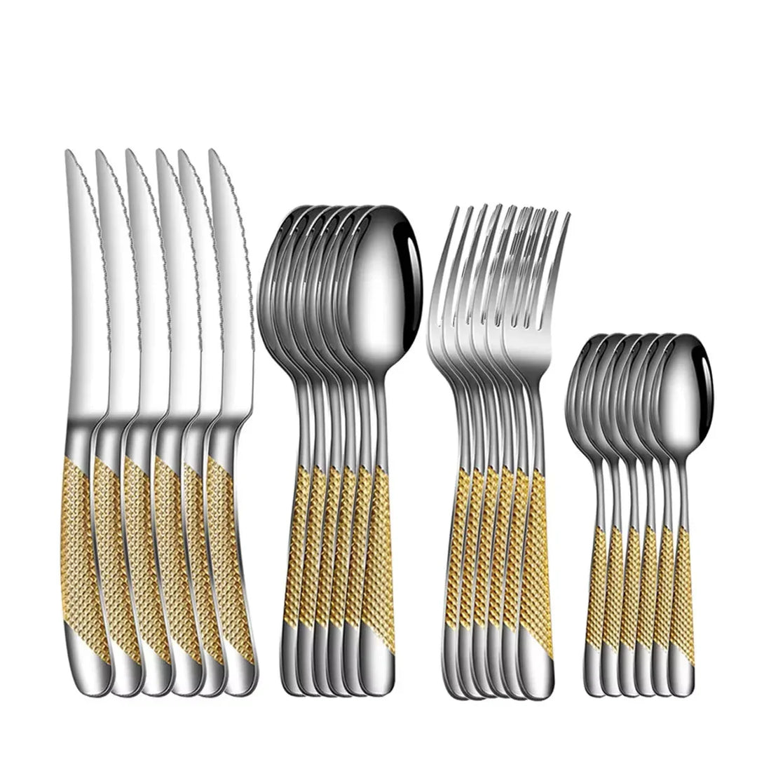 EetLuxe | Stainless Steel Cutlery Set for Home and Hospitality