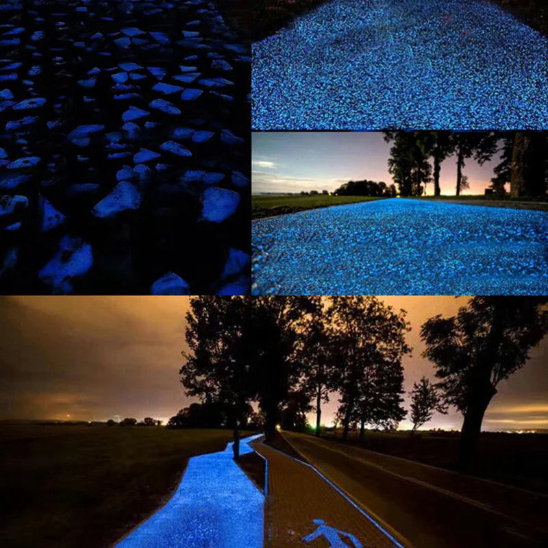 NightGlowGems | Glowing Path Stones for Indoors and Outdoors