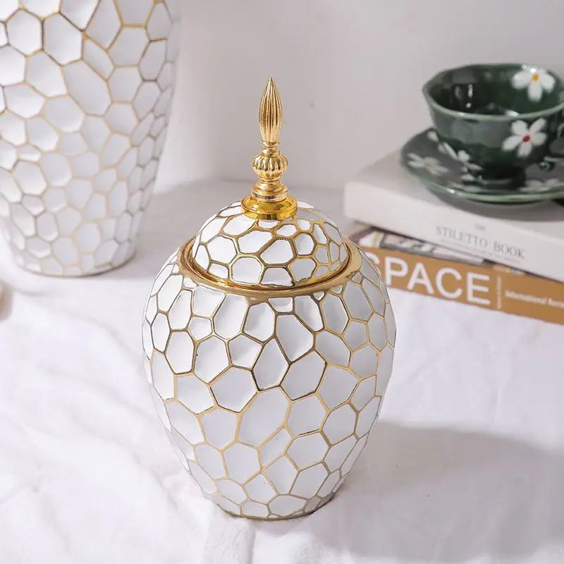 GoldenPattern | Ceramic Vase