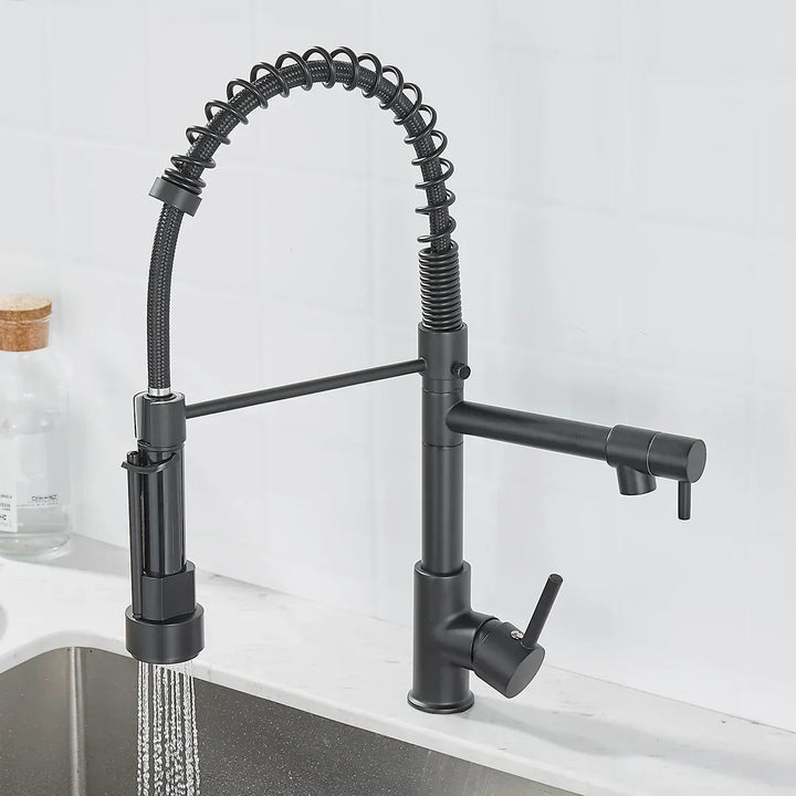 TwinStreamFlow | Modern Faucet for Better Kitchen Performance