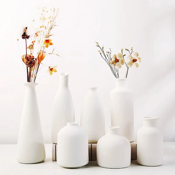FloralCraft | Sturdy Ceramic Vase for the Living Room