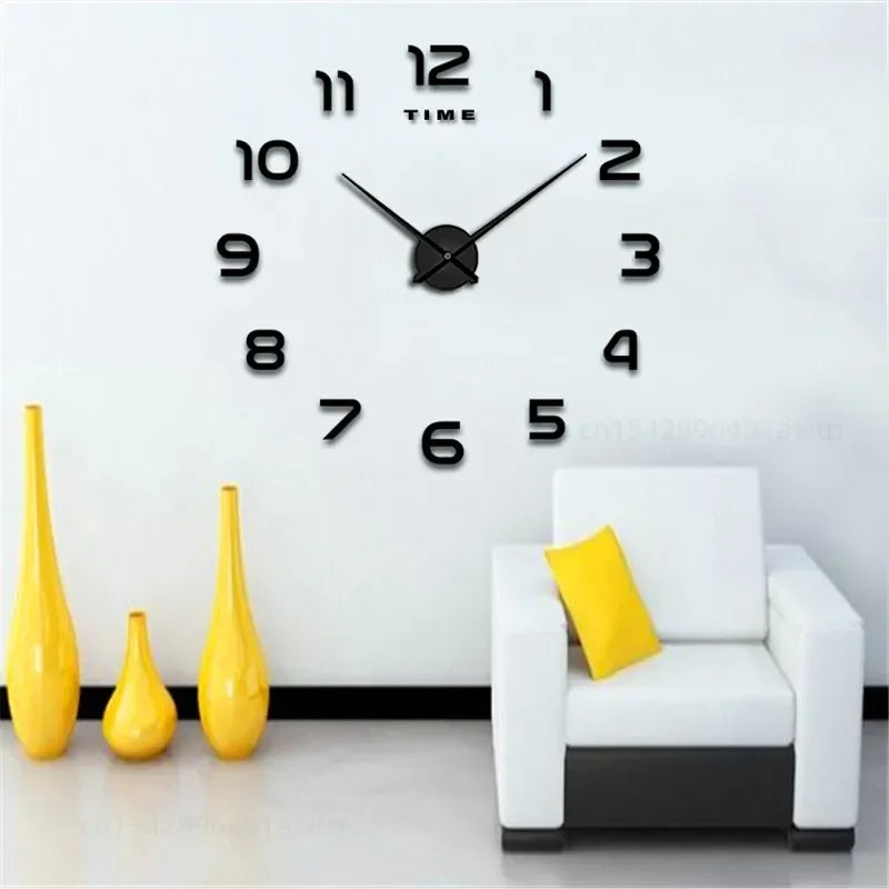 ModernMirror | 2D Quartz Wall Clock