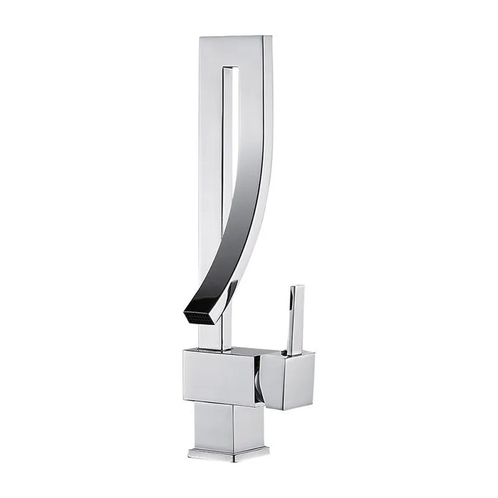 LuxeFlow | Brass Sink Mixer Tap