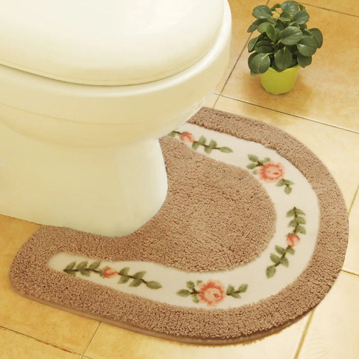 ComfyFit - Non-Slip Bath Mat for Toilet and Shower